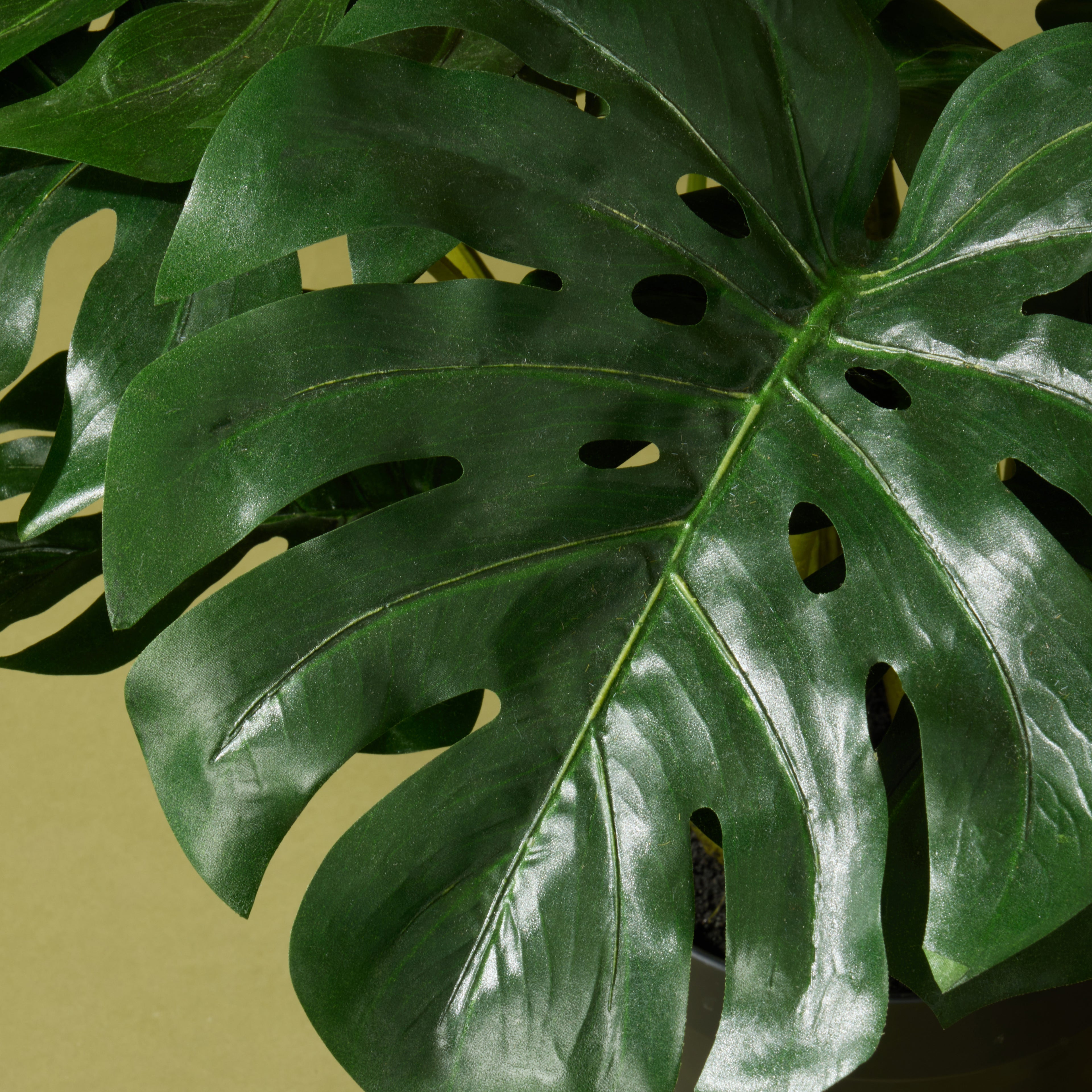 Faux Monstera UV Treated - Garden Pot | 60cm