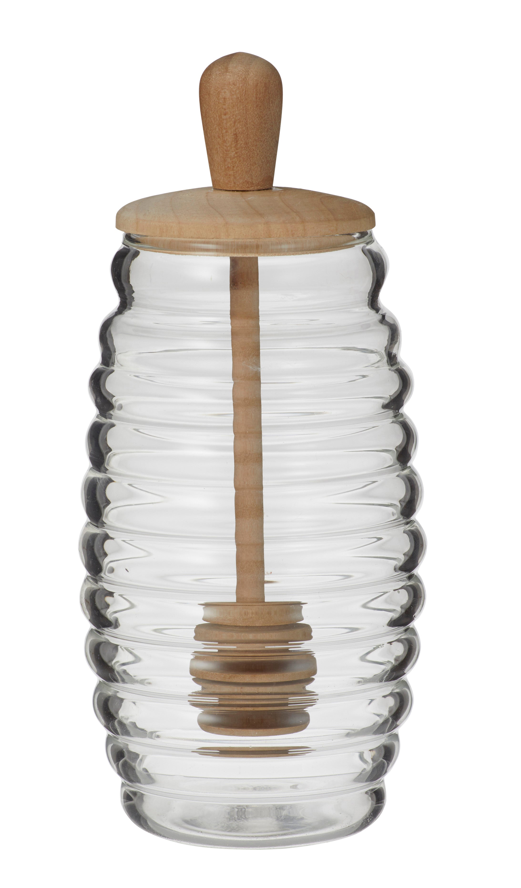 Davis & Waddell Fine Foods Honey Pot & Dipper Clear & Natural
