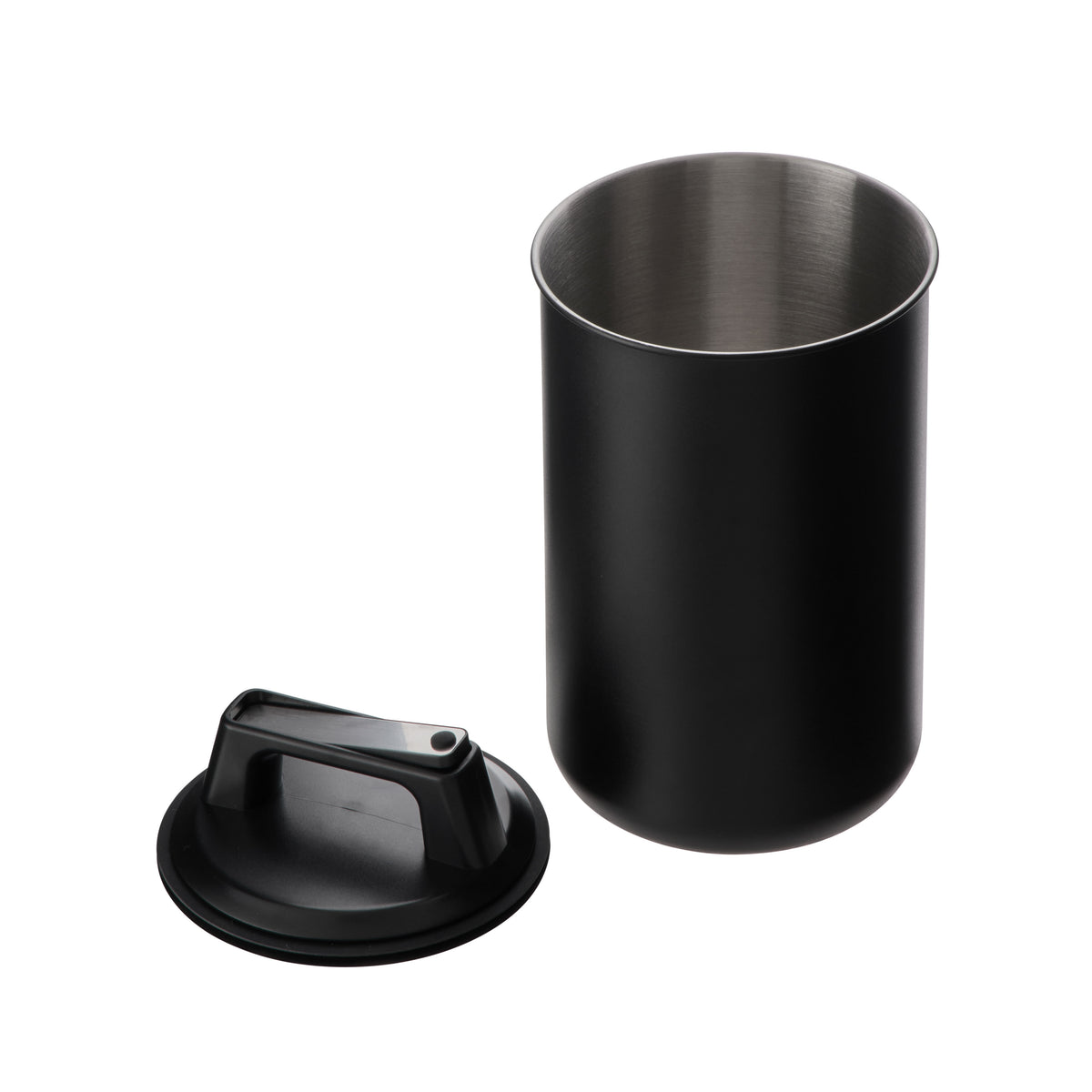 Leaf & Bean Airtight Stainless Steel Canister Black