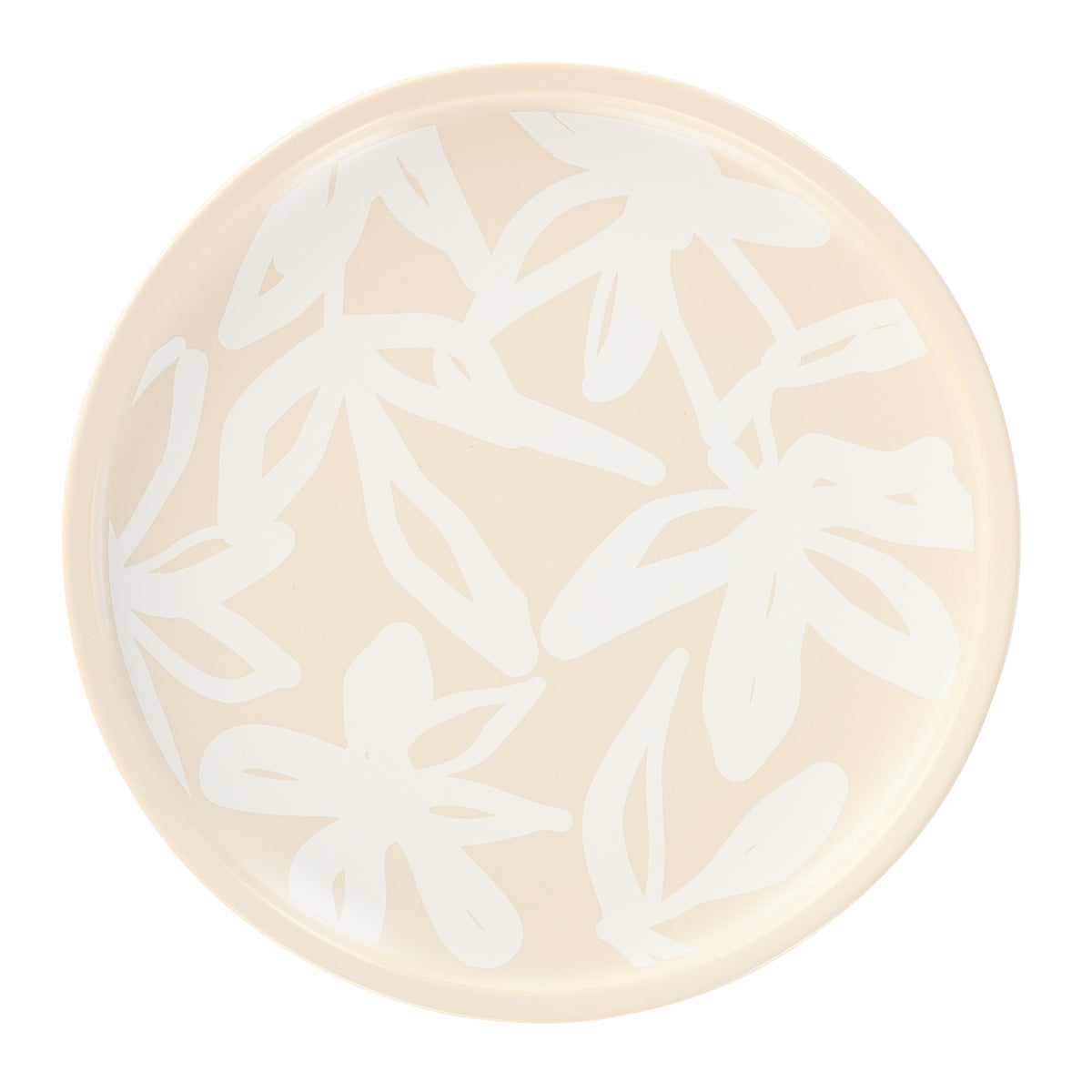 Leaf & Bean Freya Mug & Side Plate 2pcs Set Oat & White