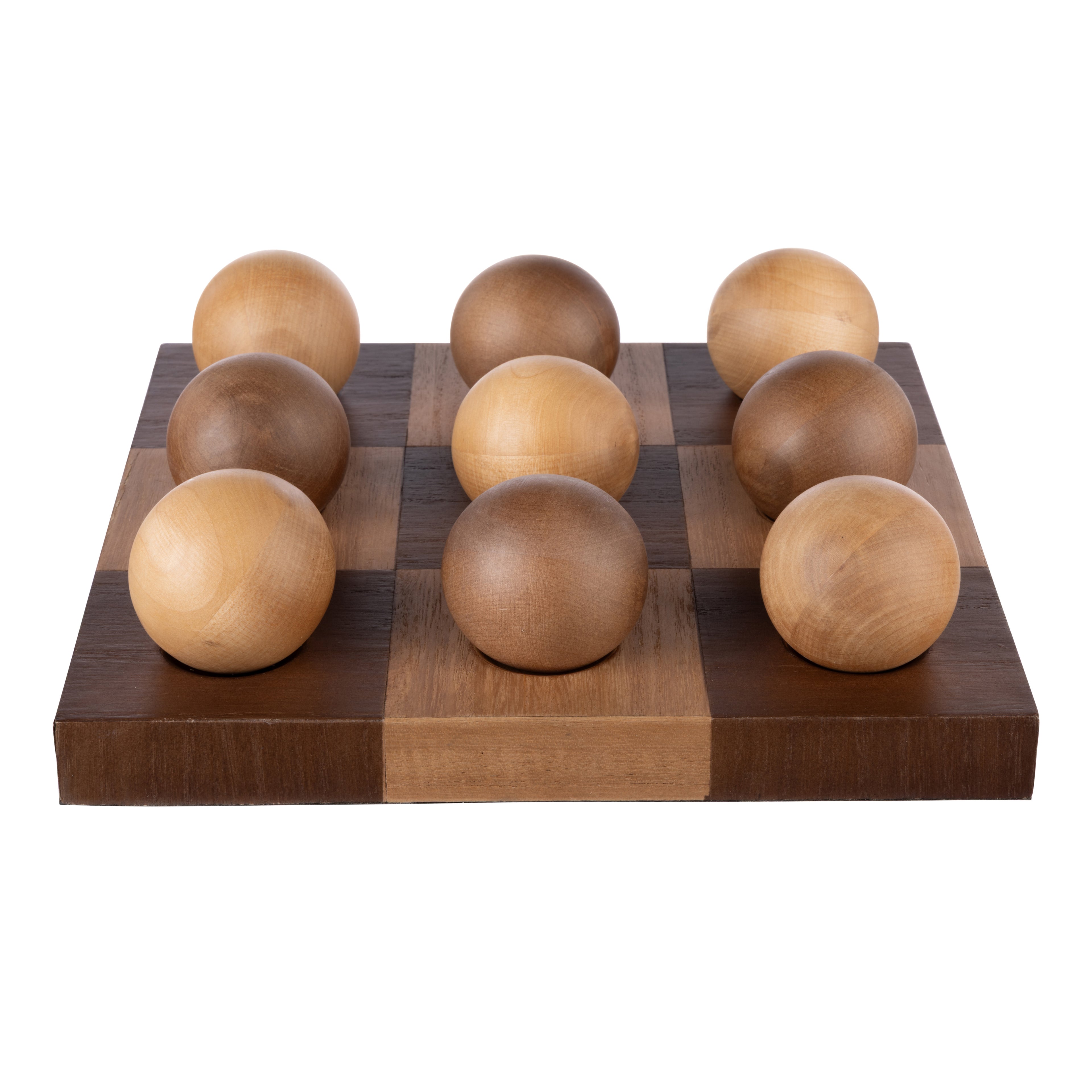 Academy Marshall Game & Sculpture Light & Dark Timber