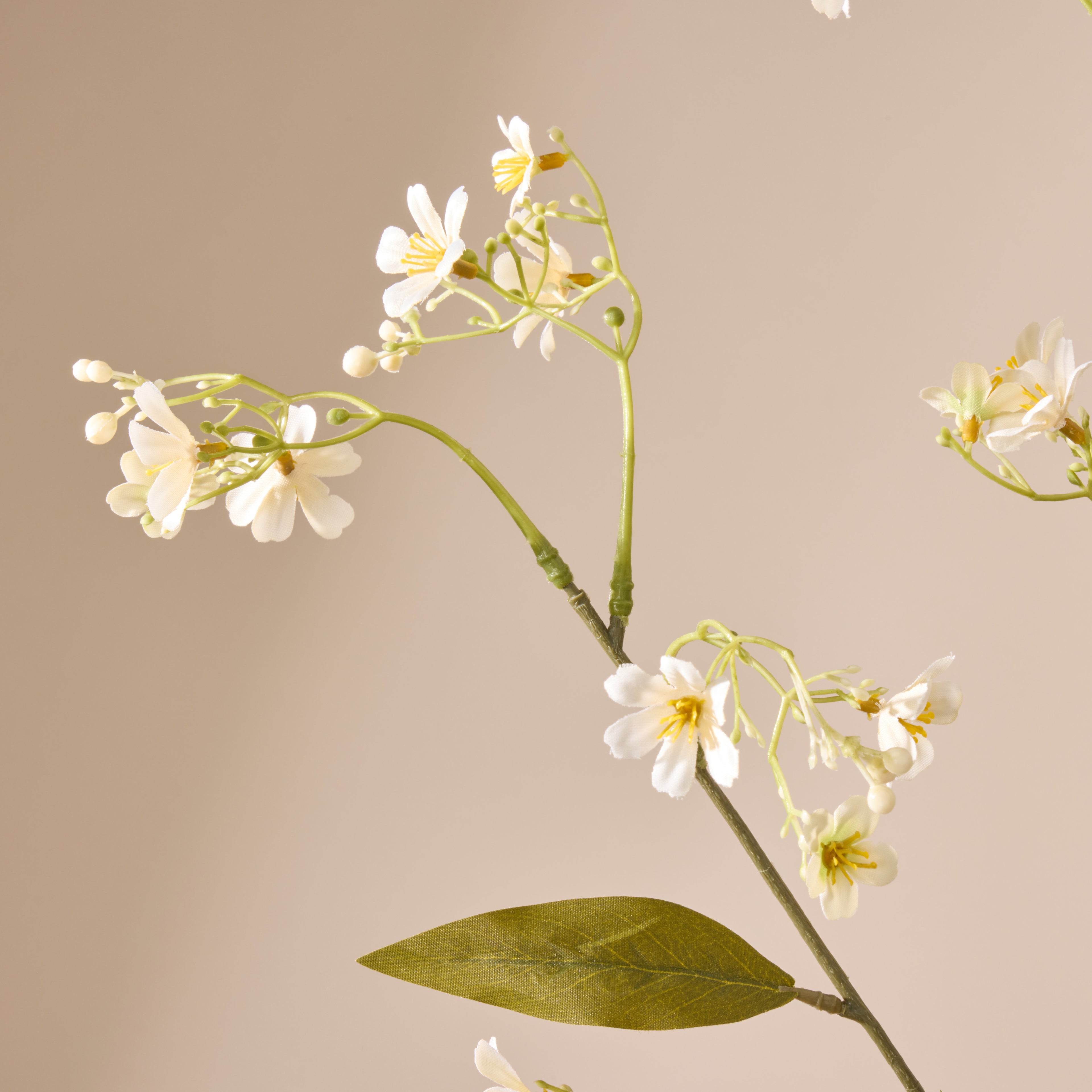 Faux Daphne Spray | Cream - 108cm