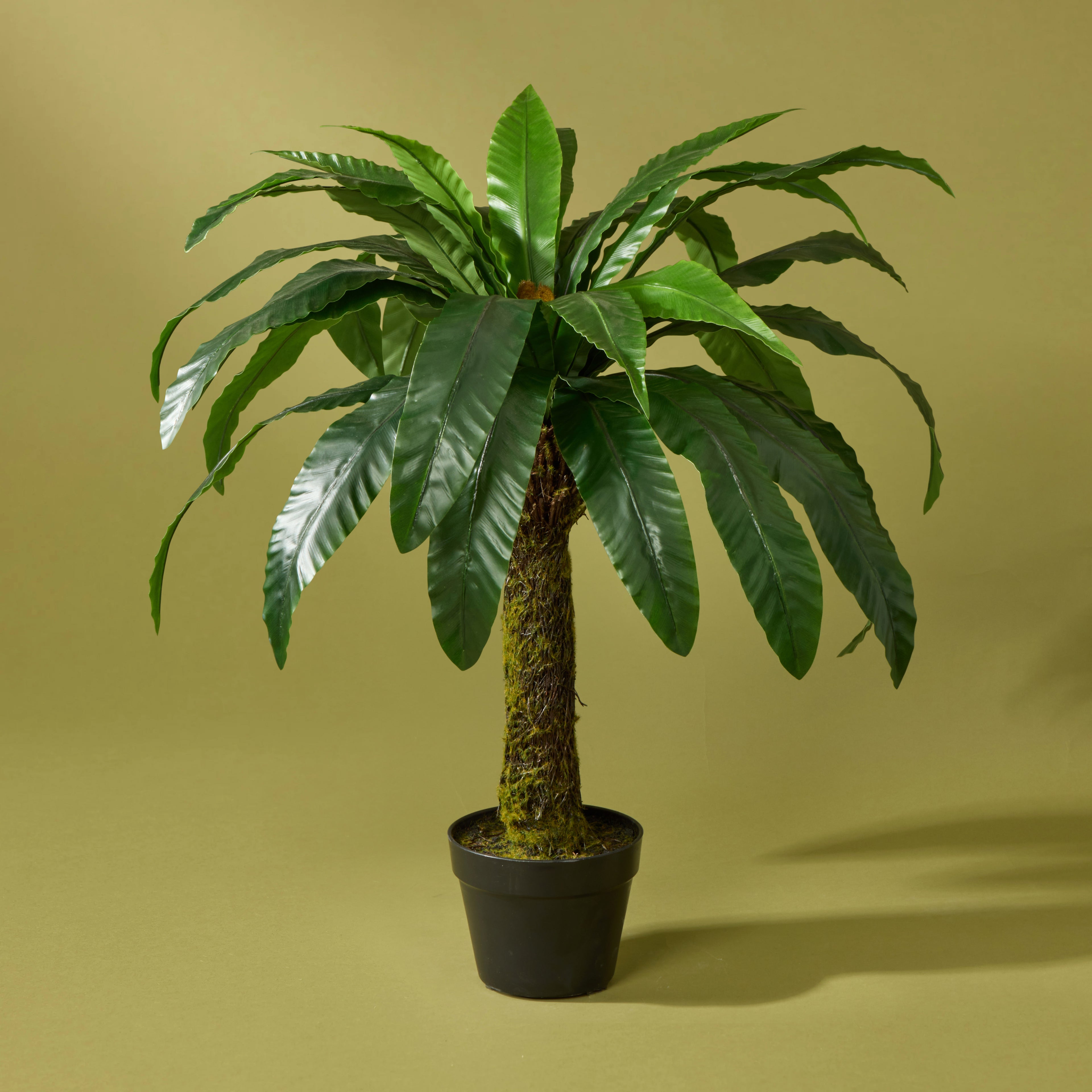 Faux Bird Nest Fern UV Treated - Garden Pot | 90cm