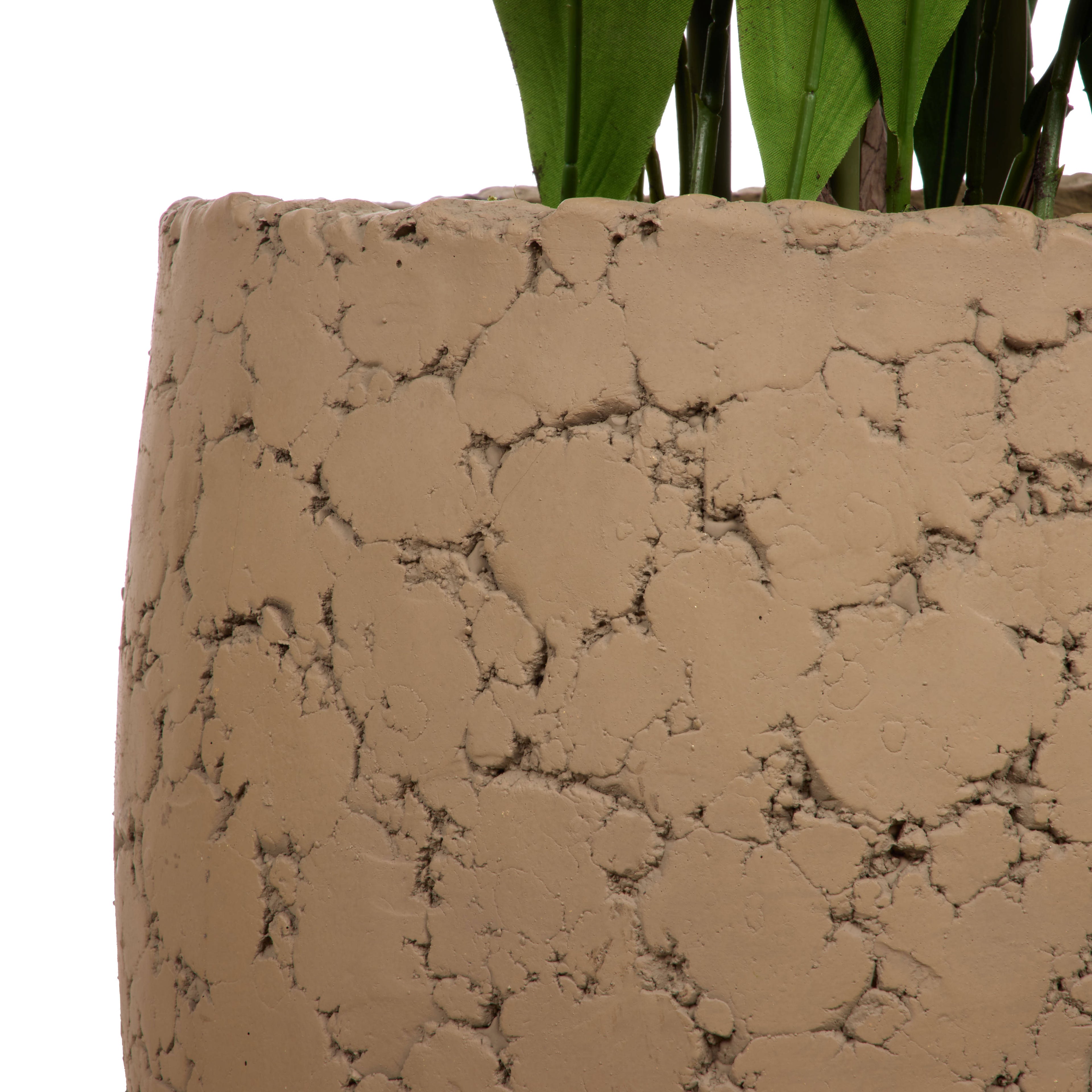 Faux Cast Iron Plant UV Treated - Oliver Pot | Green - 116cm