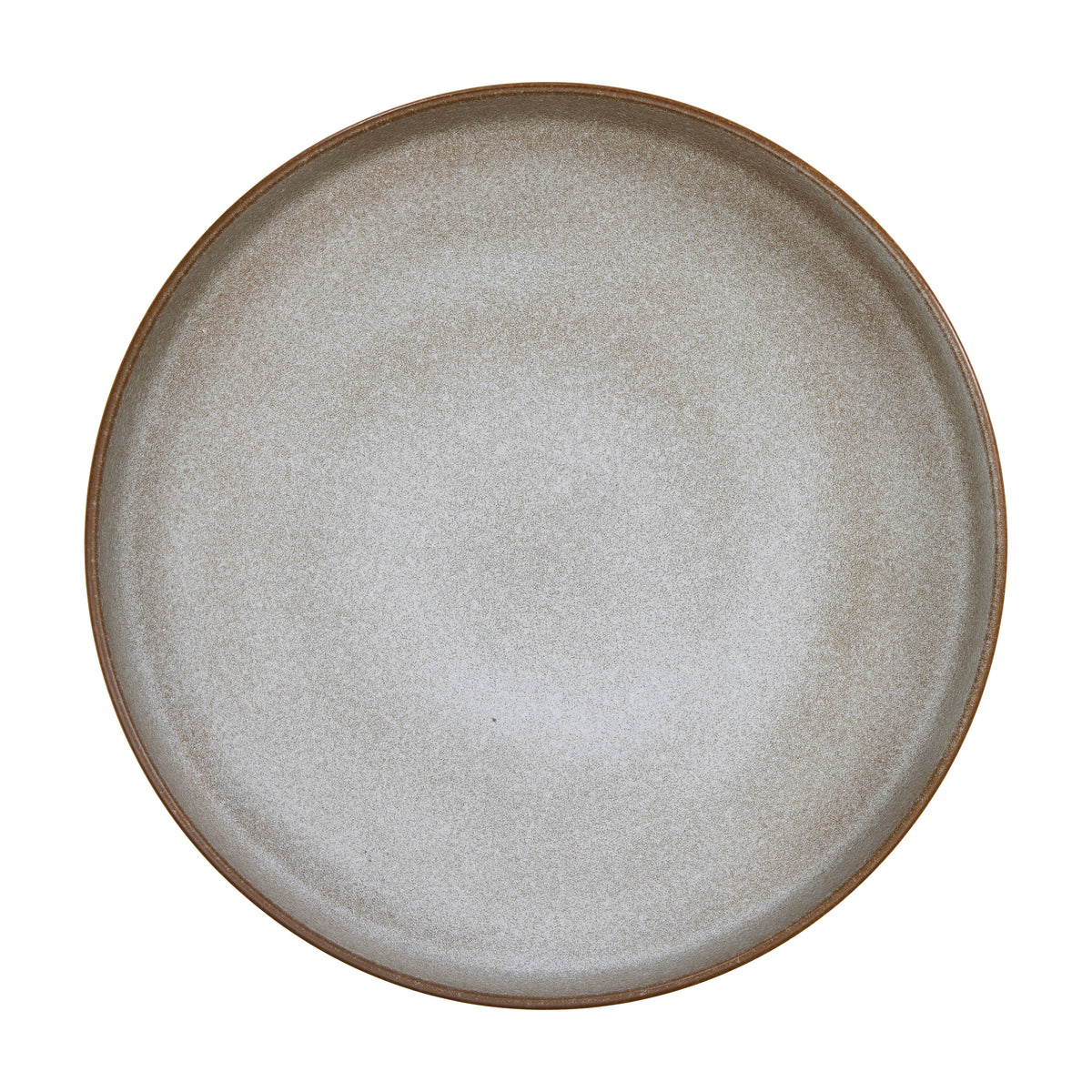 Davis &amp; Waddell Rafe Shallow Platter Grey &amp; Brown
