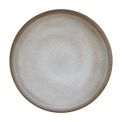 Davis &amp; Waddell Rafe Shallow Platter Grey &amp; Brown