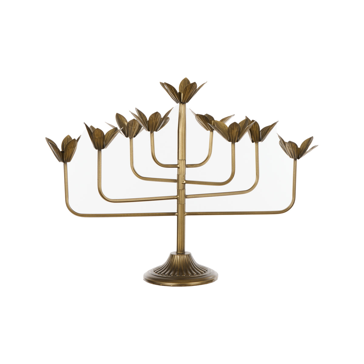 Society Home Elmore Candle Holder Brass