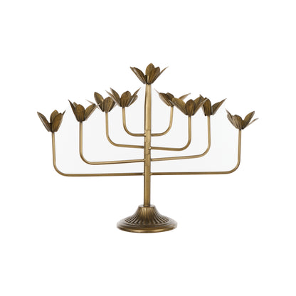 Society Home Elmore Candle Holder Brass