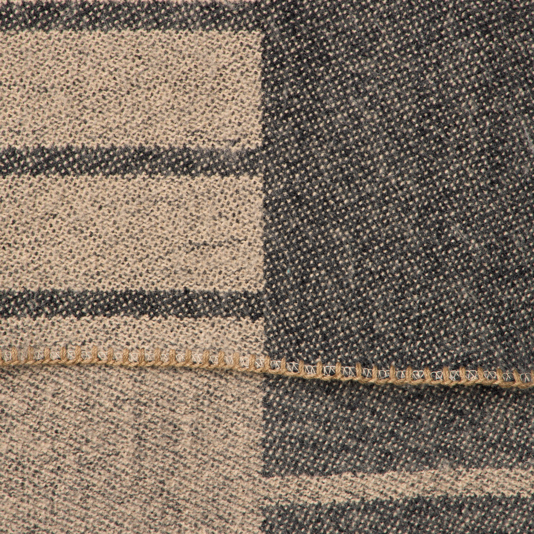 Amalfi Zia Throw Ink &amp; Brown