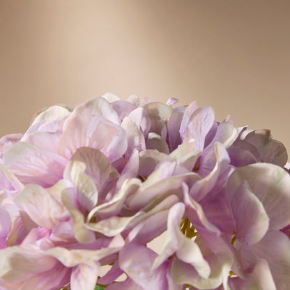 Faux Lush Hydrangea Stem | Purple - 82cm