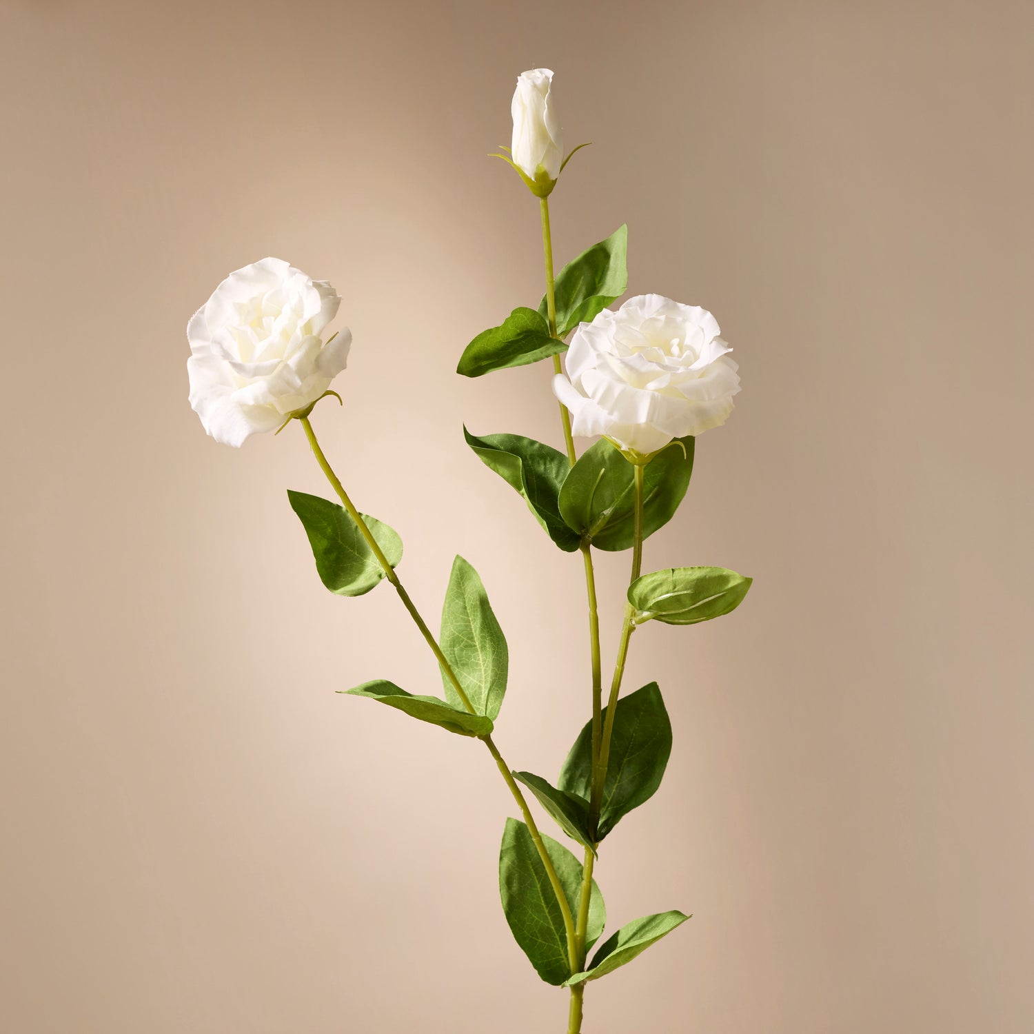 Faux Lisianthus Stem | White - 60cm