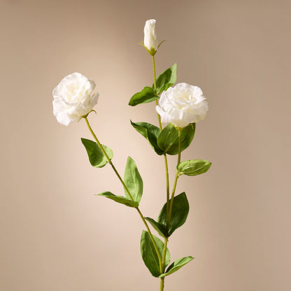 Faux Lisianthus Stem | White - 60cm