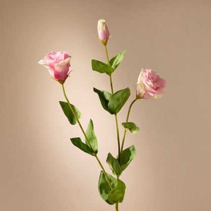 Faux Lisianthus Stem | Pink - 60cm