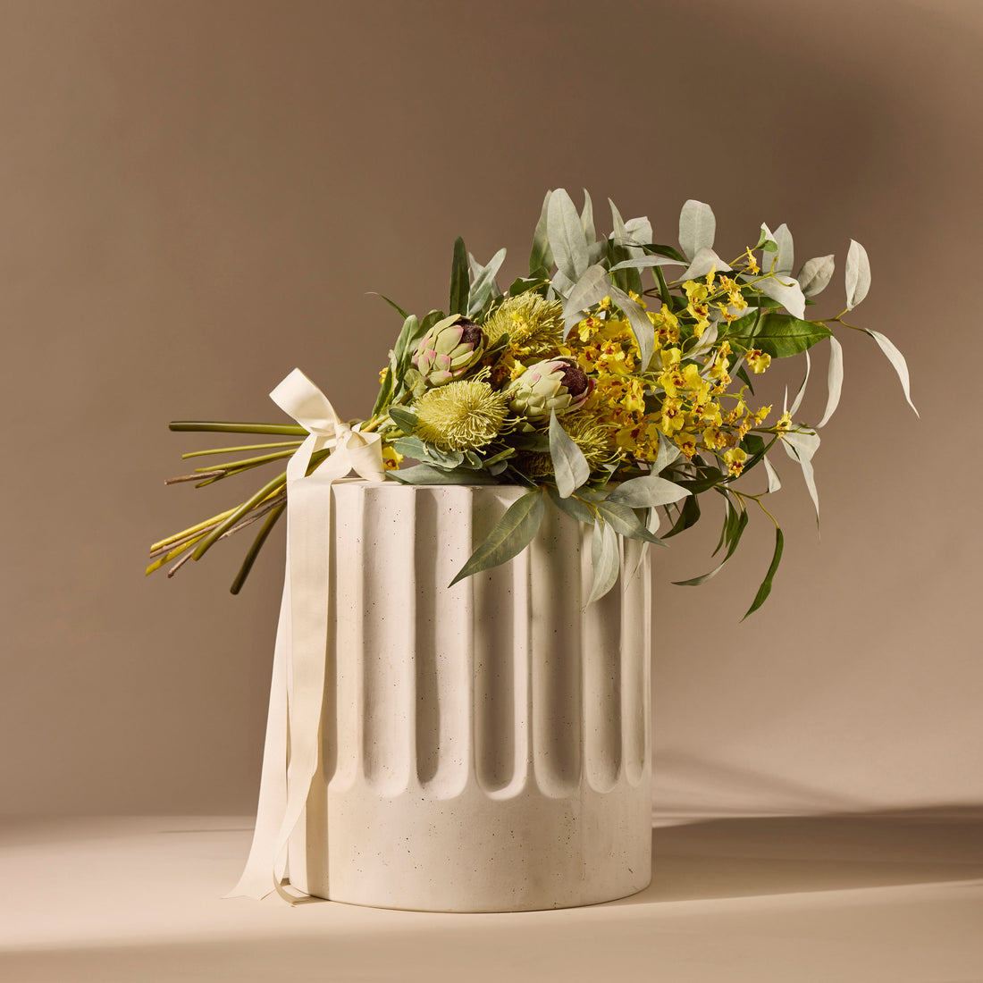 Faux Australis Protea Stem | Green - 79cm