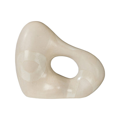 Amalfi Alva Sculpture Cream Hand Painted