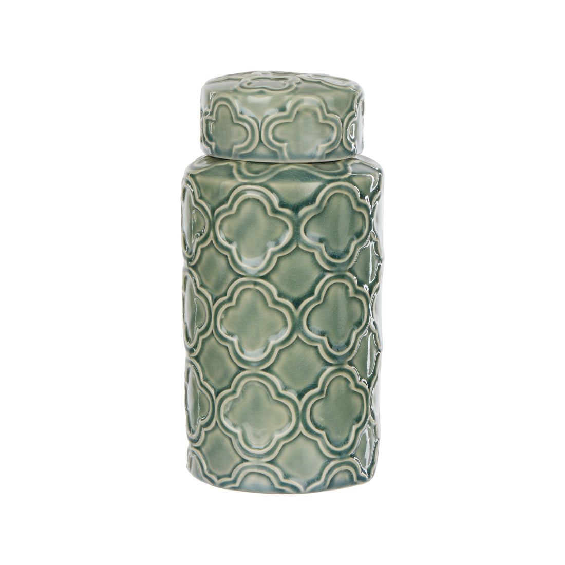 Society Home Ciana Ginger Jar Reactive Green
