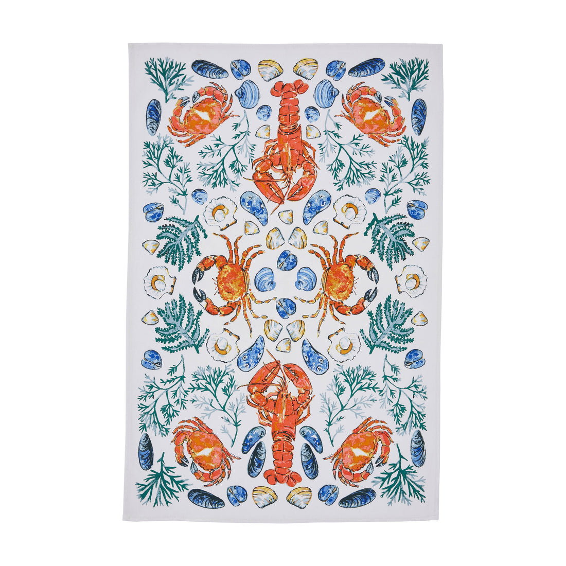 Ulster Weavers Shellfish Tea Towel Multi-Coloured