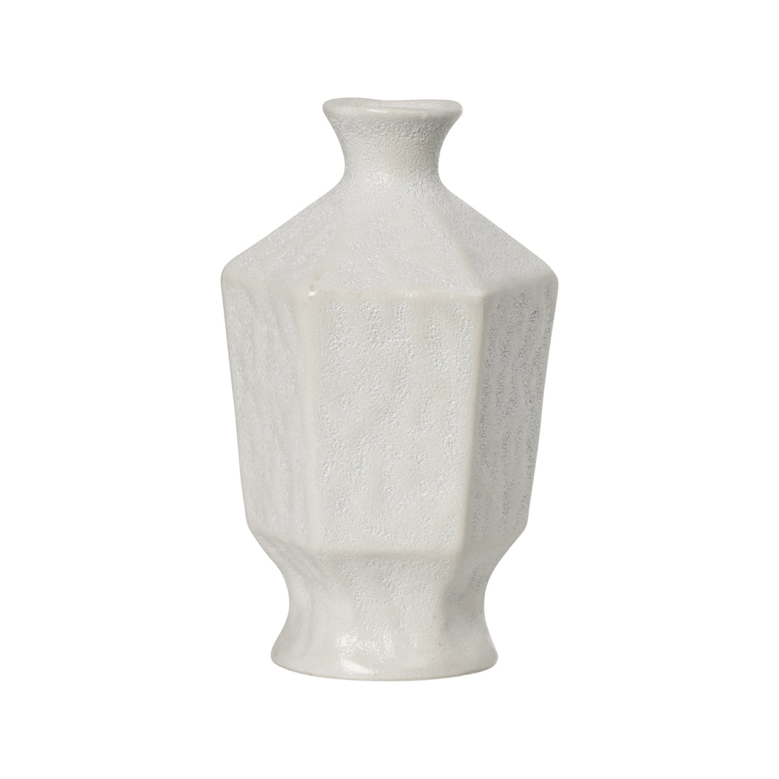 Amalfi Lido Vase White Pebble