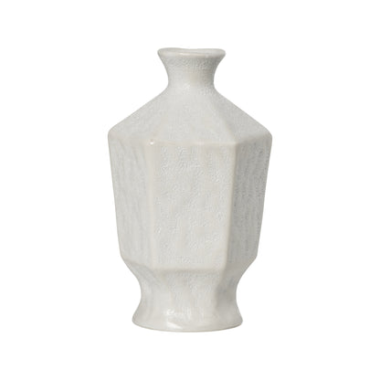 Amalfi Lido Vase White Pebble