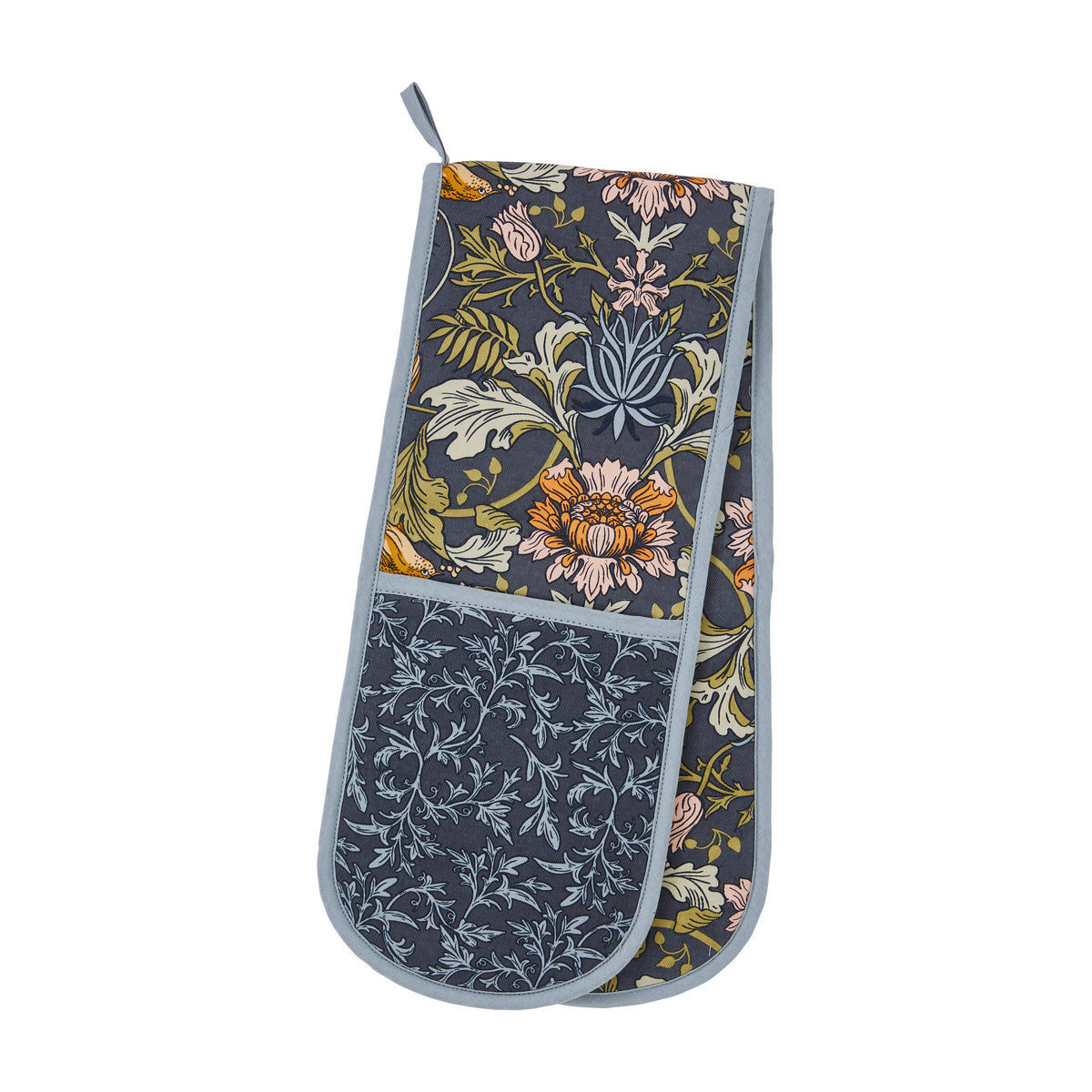 Ulster Weavers Finch &amp; Flower Double Oven Glove Multi-Coloured