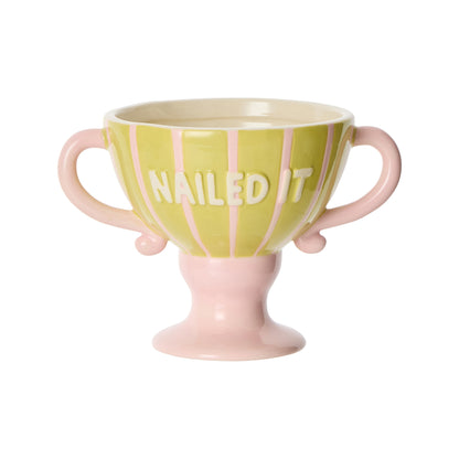 Emporium Triumph Vase Collection Pink &amp; Green