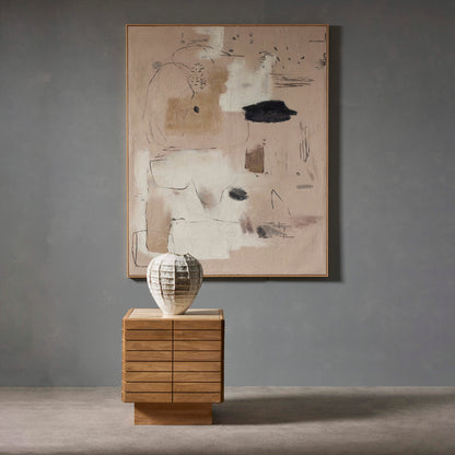 Grand Designs Marlo Vase Off White