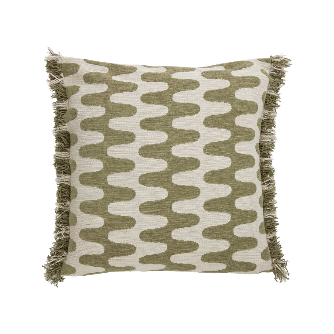 Academy Nash Abstract Cushion Green