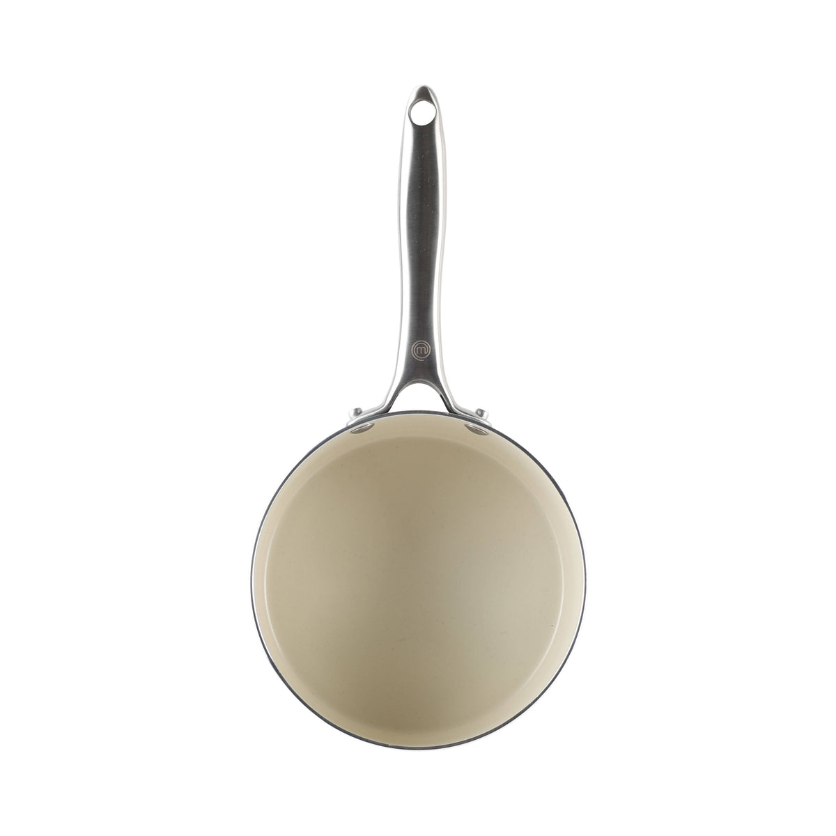 MasterChef Sage Elementa Saucepan with Lid Sage &amp; Cream