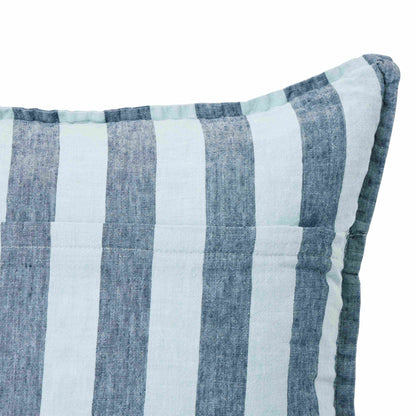 Amalfi Arden Stripe Cushion Blue