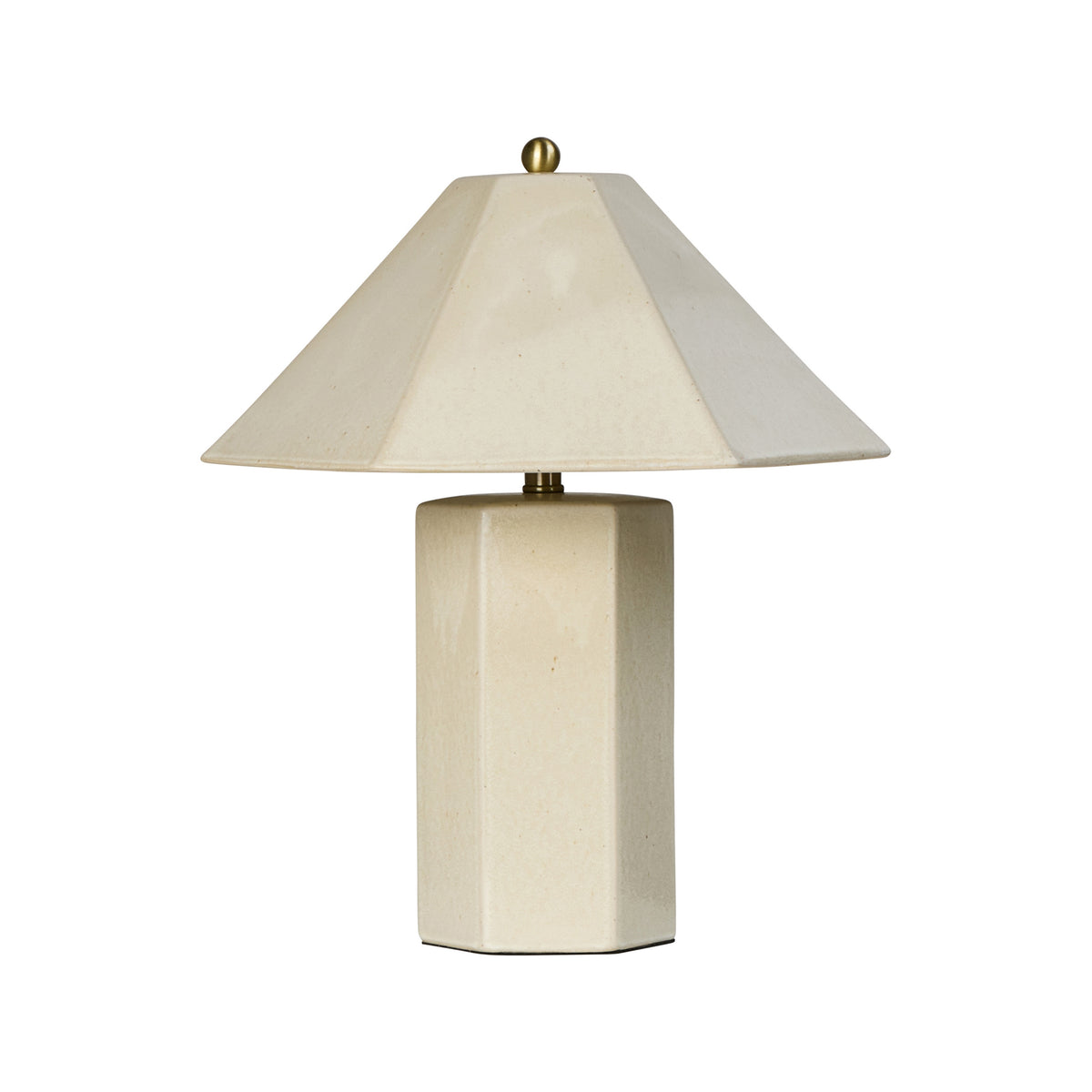 Amalfi Kairo Table Lamp Ivory