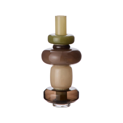 Amalfi Tutti Vase Tonal with Green