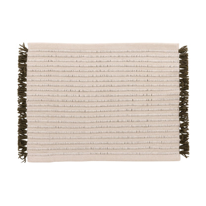 Amalfi Isla Fringe Placemat Green