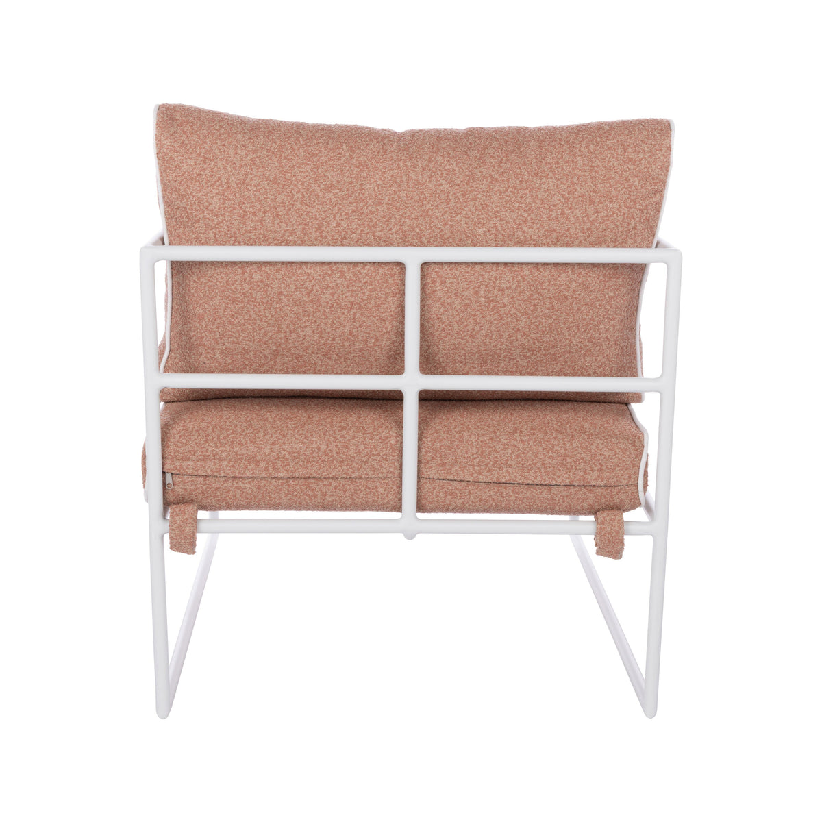 Amalfi Reeve Outdoor Arm Chair Pink &amp; White