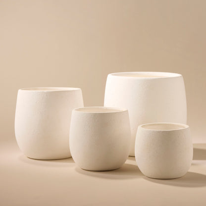 Tub Pot | White - 19cm