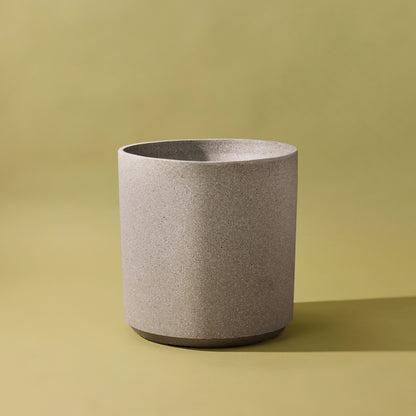 Cylinder Planter | Grey - 35cm