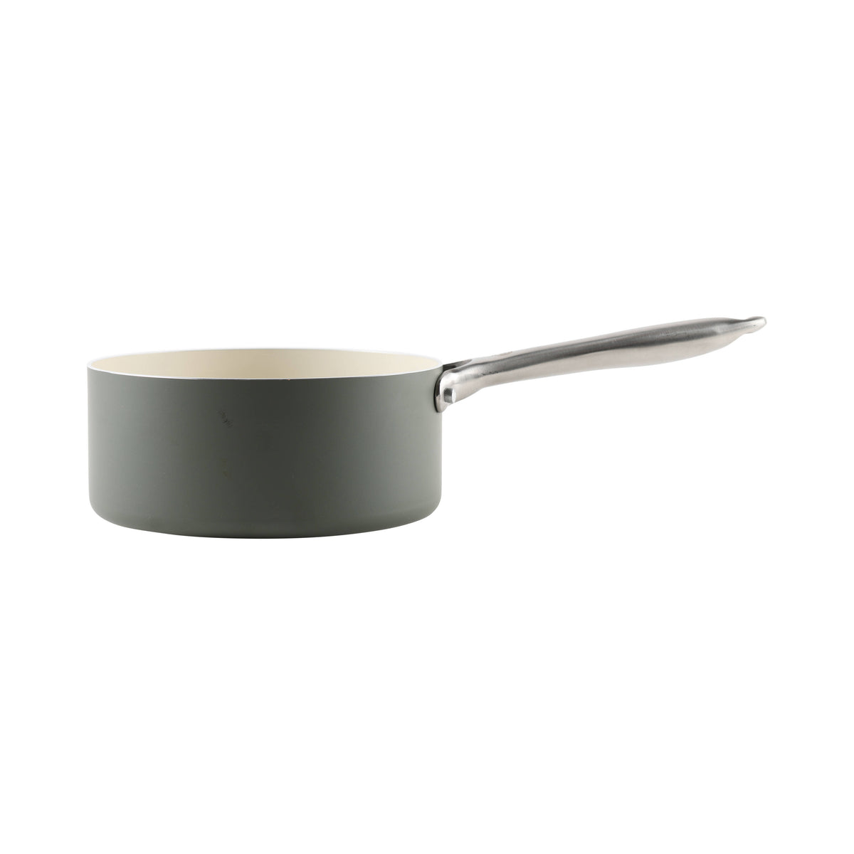 MasterChef Sage Elementa Saucepan with Lid Sage &amp; Cream