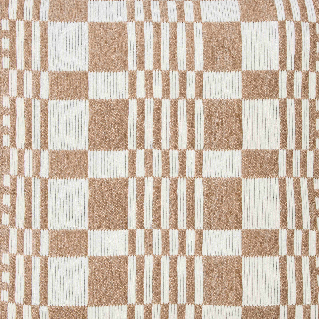 Amalfi Eliot Cushion Ivory &amp; Brown
