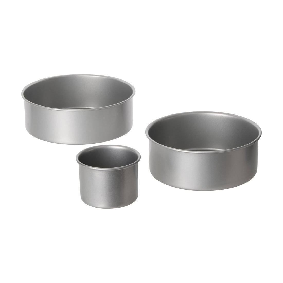 Davis &amp; Waddell Non-Stick Round Cake Pan 3pcs Set Cream