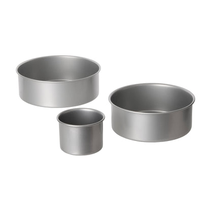 Davis &amp; Waddell Non-Stick Round Cake Pan 3pcs Set Cream