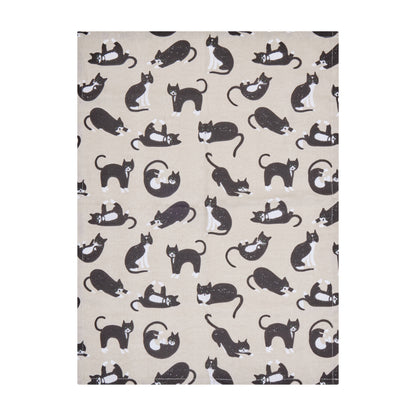 Davis &amp; Waddell Whiskers Tea Towel 2pcs Set Multi-Coloured