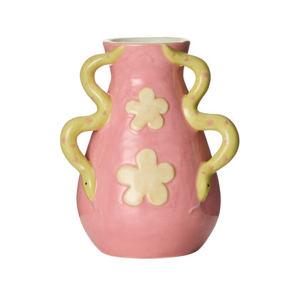Emporium Naja Vase Collection Pink &amp; Green
