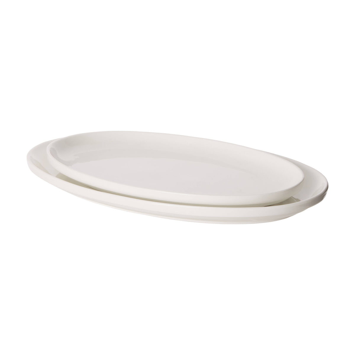 Davis &amp; Waddell Portsea Oval Platter Large White