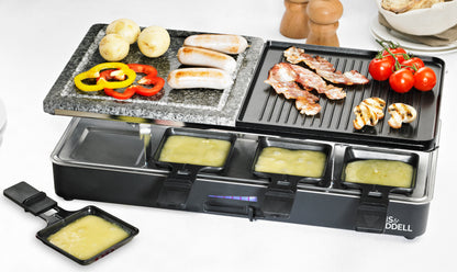 Davis &amp; Waddell 8 Person Electric Party Grill Black