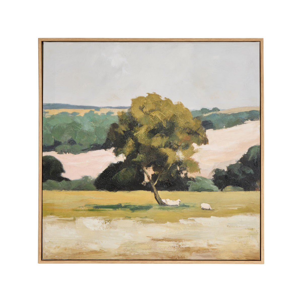 Amalfi Solace Landscape Wall Art Multi-Coloured