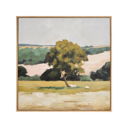 Amalfi Solace Landscape Wall Art Multi-Coloured