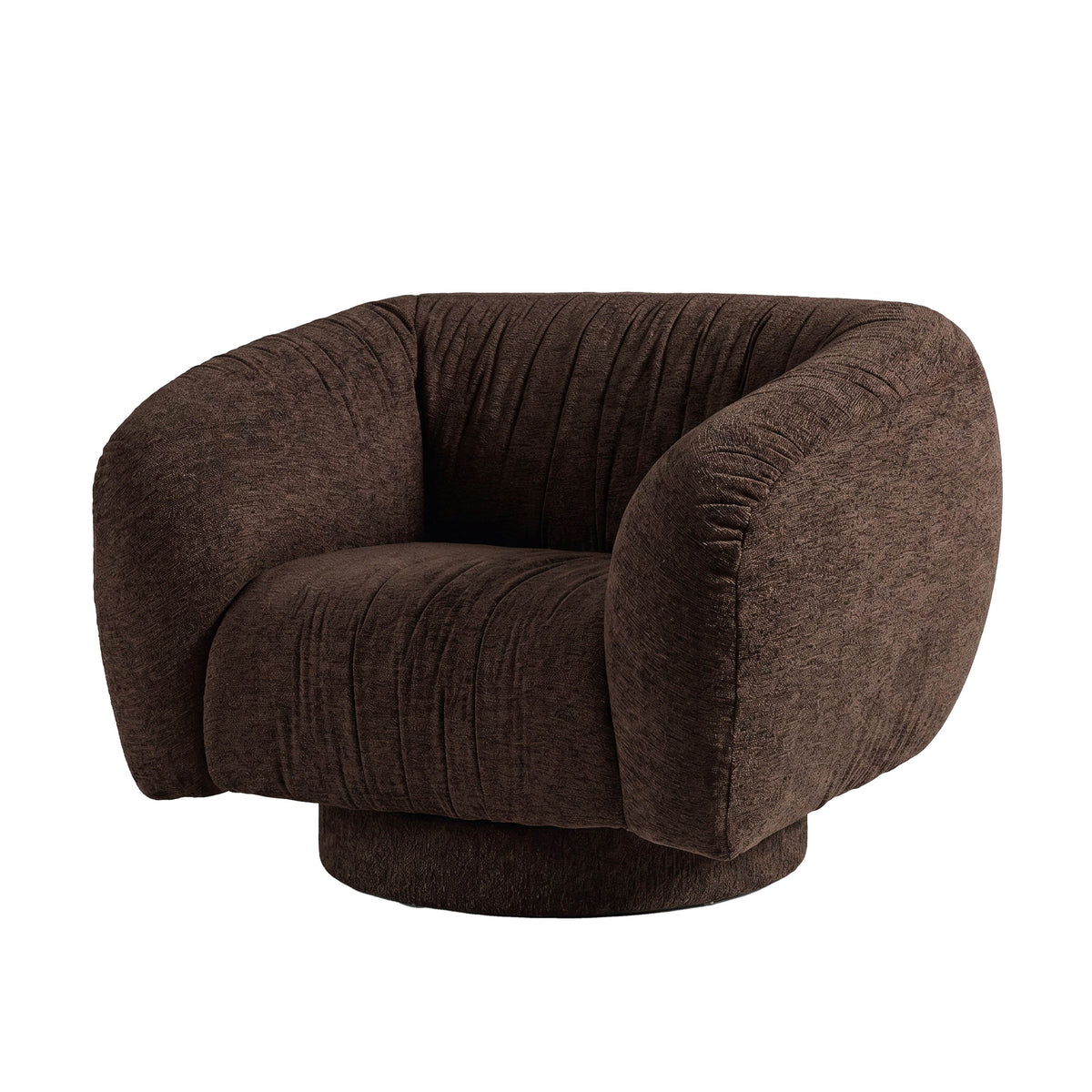 Grand Designs Nolan Swivel Chair Brown