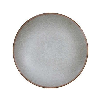 Davis &amp; Waddell Rafe Footed Serving Bowl Grey &amp; Brown