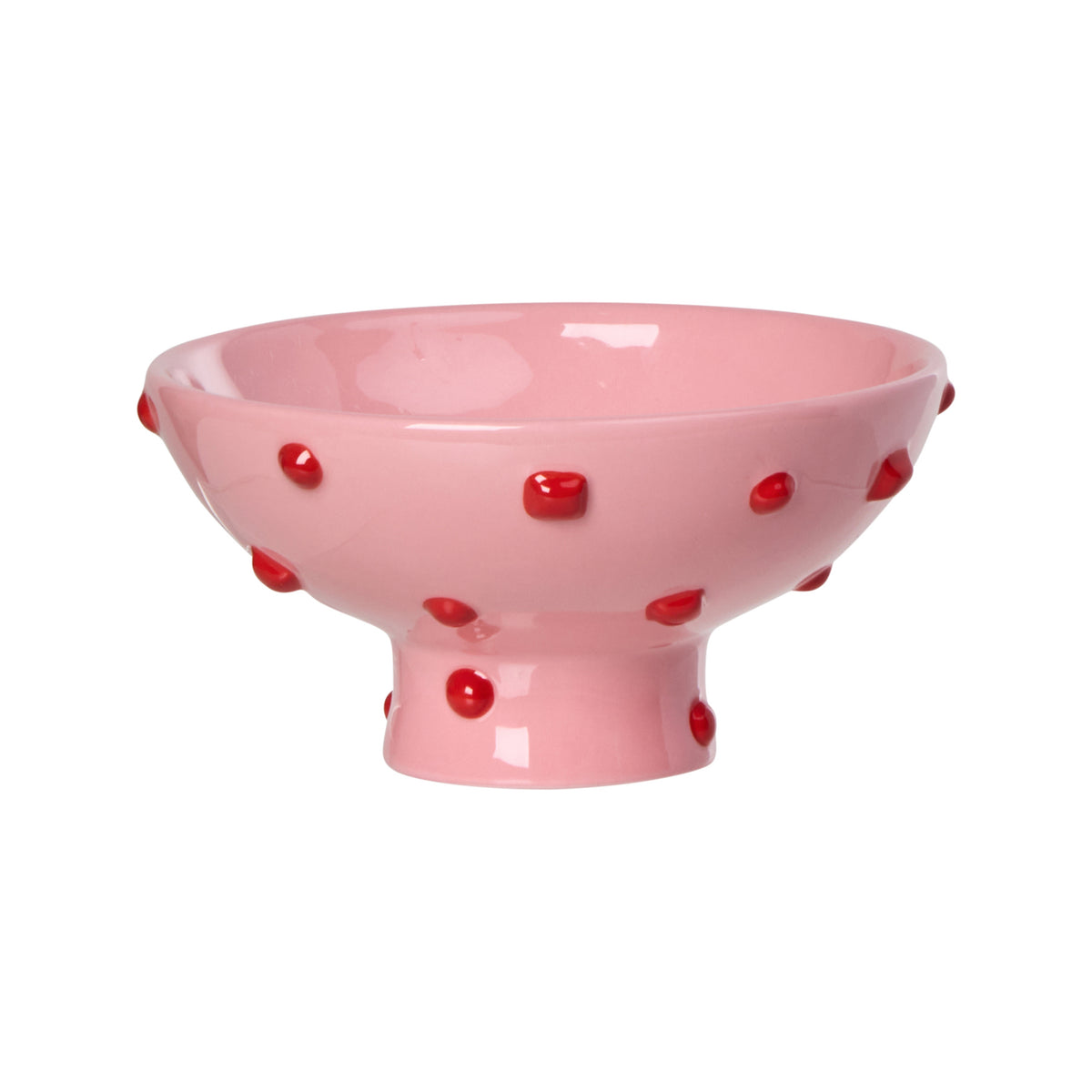 Emporium Bejeweled Bowl Pink &amp; Red