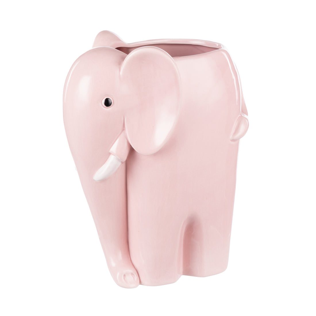 Emporium Brynlee Elephant Vase Tall Pink