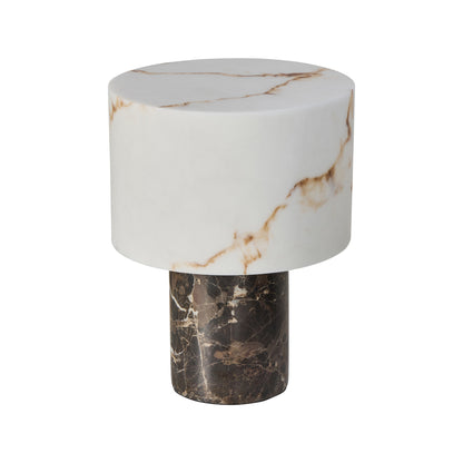 Amalfi Kian Table Lamp Brown &amp; White